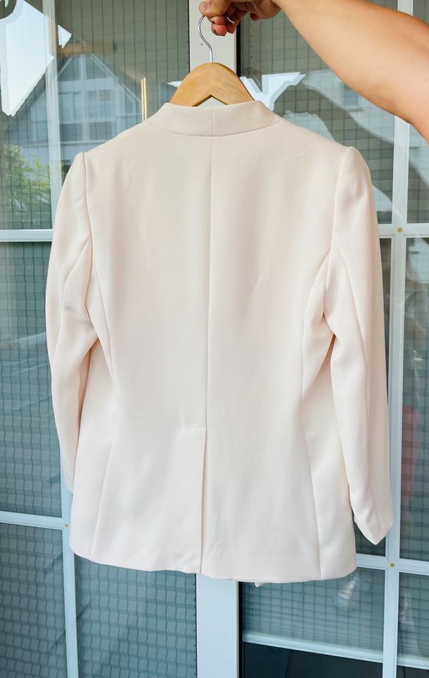 Blazer Mango Creme / Weiß 34 / 36 / XS / S in Dreieich