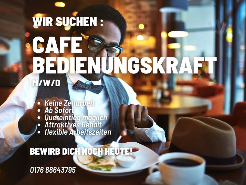 Café Bedienungskraft gesucht (m/w/d) in Berlin