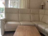 Ledersofa mit Boxspring-Sitze und Relaxfunktion wie Neu Creme Osnabrück - Hasbergen Vorschau