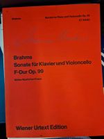 Noten Brahms Sonate für Klavier und Violoncello F-Dur op. 99 Berlin - Lichtenberg Vorschau