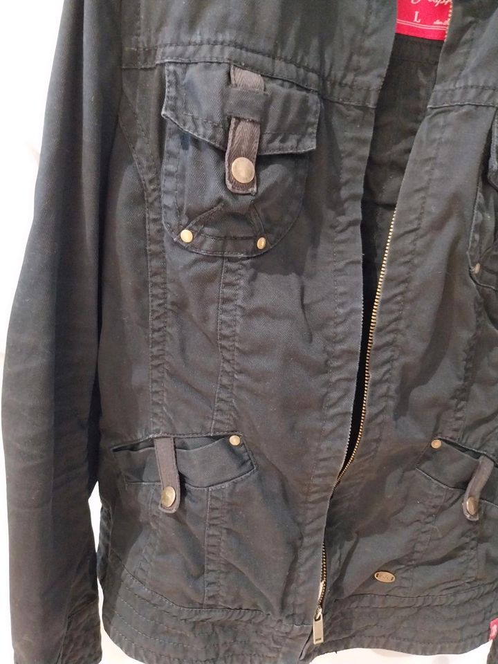 Jeansjacke, Jacke, schwarz, ESPRIT, edc, Größe 38 in Schönaich