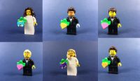 Lego® Figur Hochzeit Braut Bräutigam für Brautpaar Wedding V II Thüringen - Sonneberg Vorschau