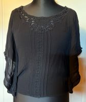 Bluse Ibiza Hippie Stradivarius schwarz Spitze Romantisch M Rheinland-Pfalz - Birkenfeld Vorschau