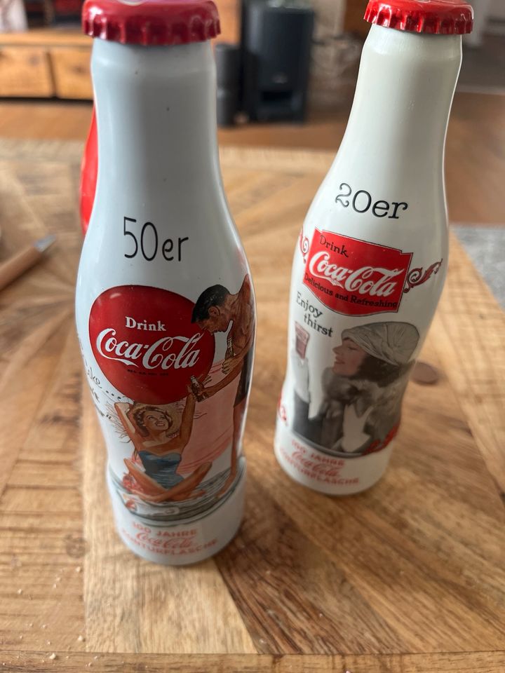 3x Sammler Coca-Cola Flaschen ungeöffnet in Pirmasens