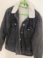 Schwarze Damen Jeansjacke Gr. 40. Topshop Hemelingen - Hastedt Vorschau