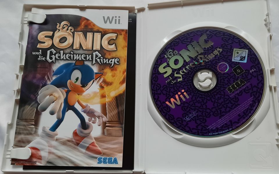 SONIC UND DIE GEHEIMEN RINGE - NINTENDO WII in Schöningen