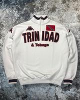 Vintage Y2K Kappa Trindad & Tobago Big Logo 1/4 Zip Sweater 00s Niedersachsen - Hildesheim Vorschau