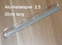 Alu Nadelspiel 2,5 20cm lang Socken stricken Stricknadeln 5er NEU Rheinland-Pfalz - Lauterecken Vorschau