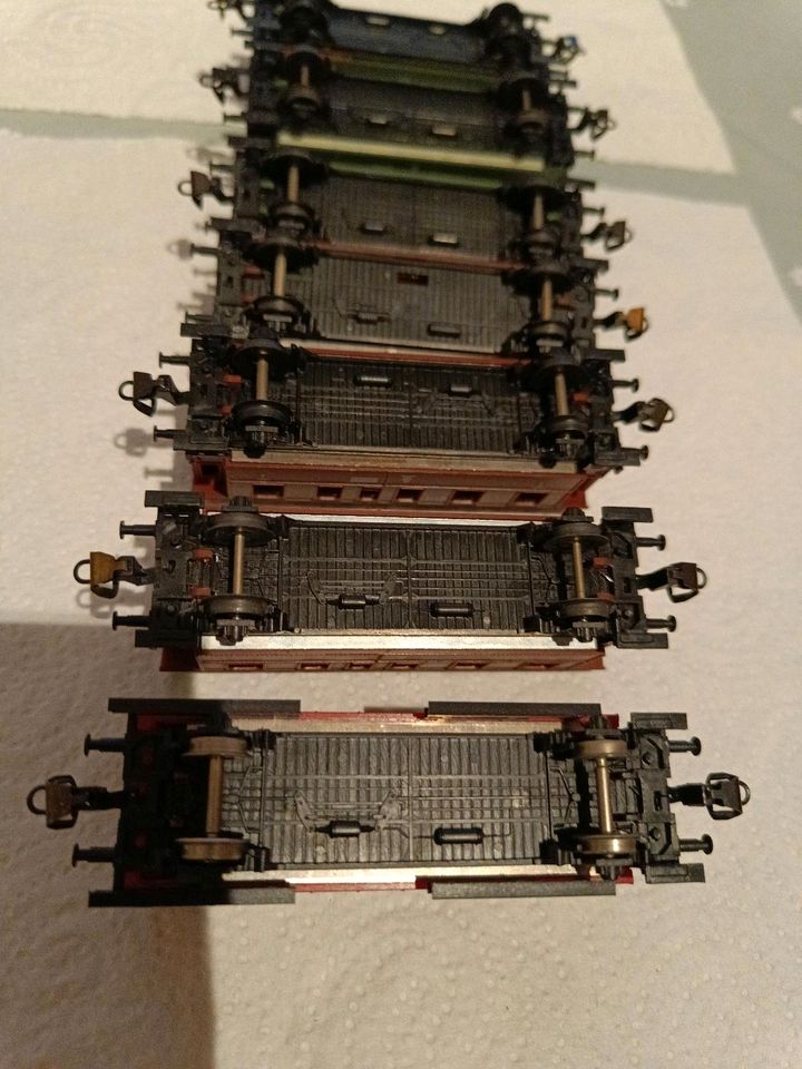 Nebenbahnzug , Modelleisenbahn Spur TT von BTTB in Dresden