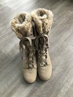 Timberland Velourleder / Stepp Damenstiefel der Größe 38 / UK 5. Niedersachsen - Lauenau Vorschau