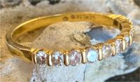 ❤️ Halbmemorie Gemlok Brilliant Ring 750 Gold Mecklenburg-Vorpommern - Wolgast Vorschau