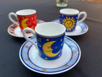 V&B, Villeroy & Boch, Espresso Tassen, Sun, Moon and Stars Bayern - Augsburg Vorschau