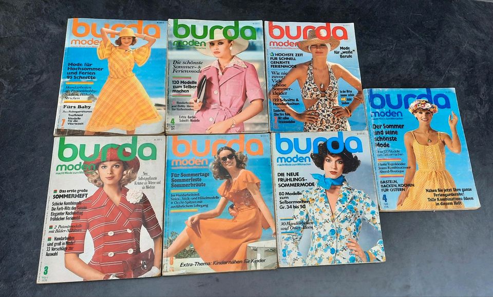 Vintage Burda Moden 70ger Jahre in Haltern am See