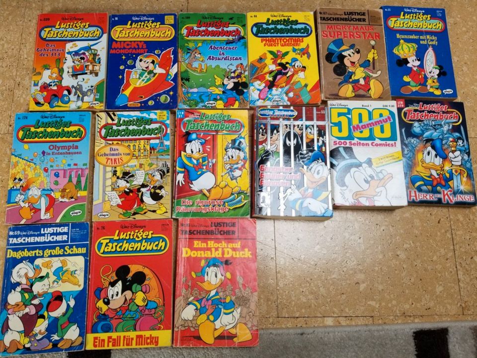 11 Stück Walt Disney Taschenbücher in Reichshof