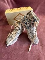 Replay Chucks Sneakers Gr. 38 Top Zustand, rar!! creme/bleu Baden-Württemberg - Bad Waldsee Vorschau
