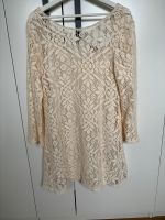 H&M Kleid L NEU beige Häkel Boho Vintage Sommer Baden-Württemberg - Hockenheim Vorschau