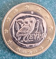 1 Euro Münze Griechenland 2010 Sachsen-Anhalt - Halle Vorschau