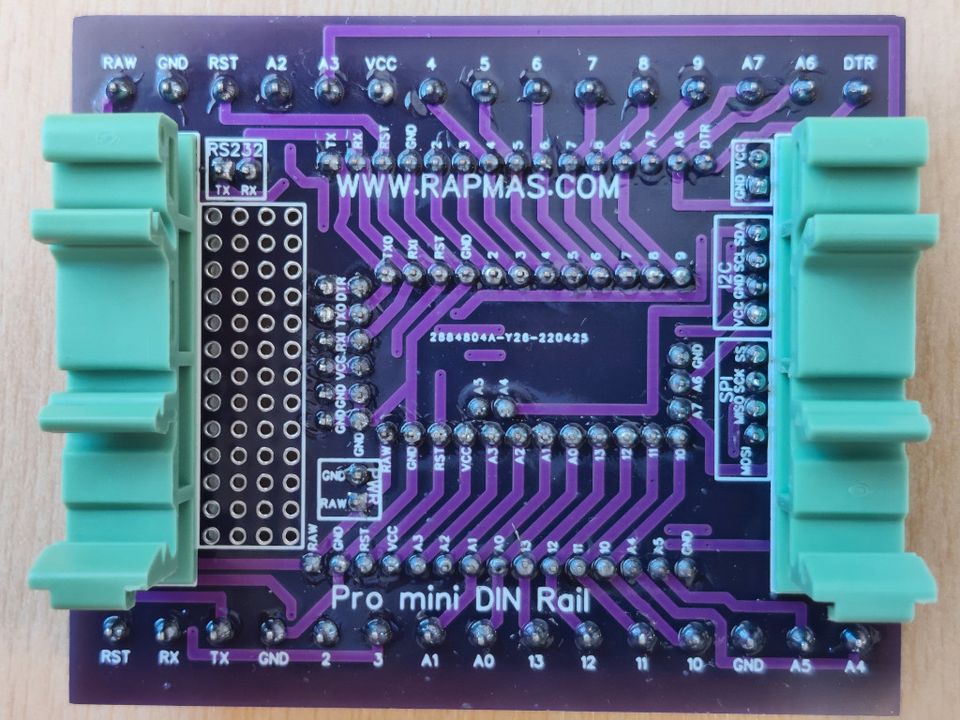 Arduino Pro Mini DIN-Schiene DIN Rail Adapter in Rosenheim