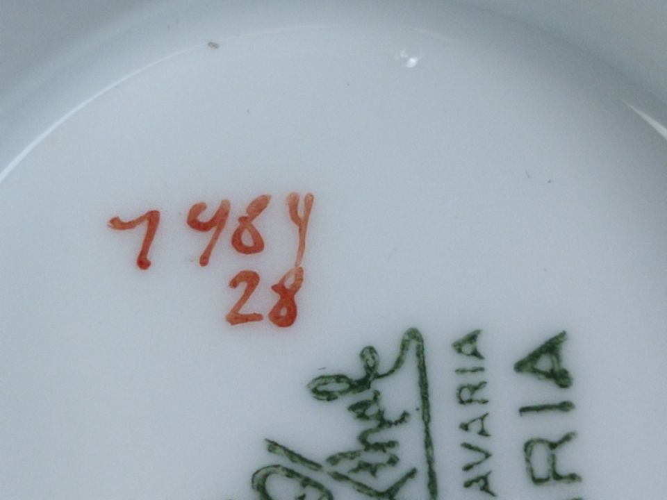 Rosenthal Maria Weiss Goldrand Kaffee Tee Service Porzellan,40Tlg in Köln