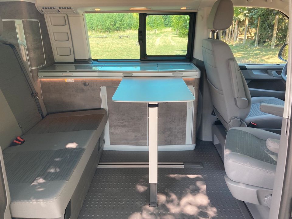 VW Bulli California 6.1 Ocean Automatik mieten | Wohnmobil | Reisemobil | Camper | Van | Bus | Aufstelldach | Urlaub | Vermietung in Kamenz