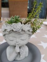 Deko Beton Außen Blumenmädchen Geschenk Mitbringsel Kleinigkeit Herzogtum Lauenburg - Dassendorf Vorschau