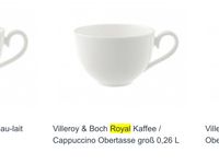 Villeroy&Boch Royal, Bone Chine Tassen, 0,26 L, neu, 6 Stück Baden-Württemberg - Heidelberg Vorschau