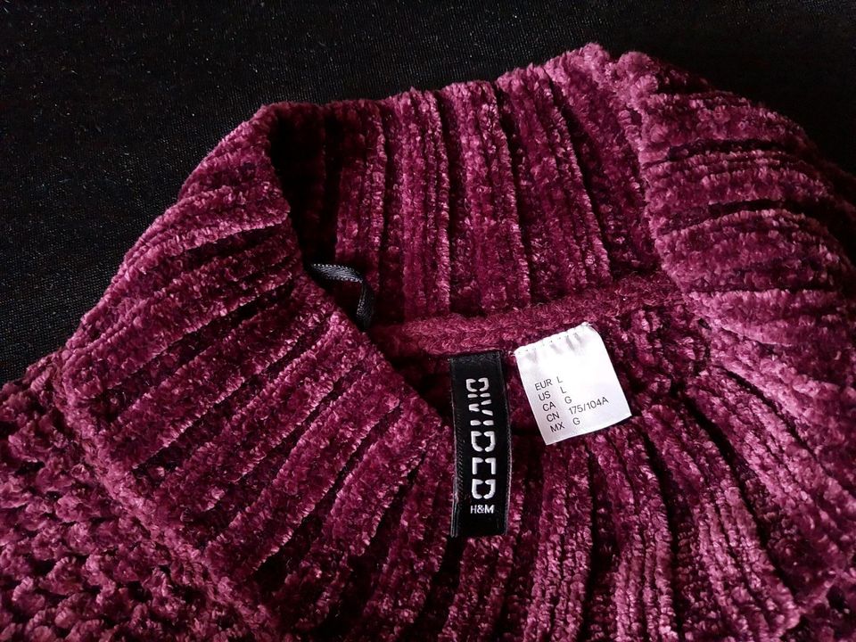 2 Pullover Cecil Strickpullover braun/glitzer, Only Pullover rosa in Steinhagen