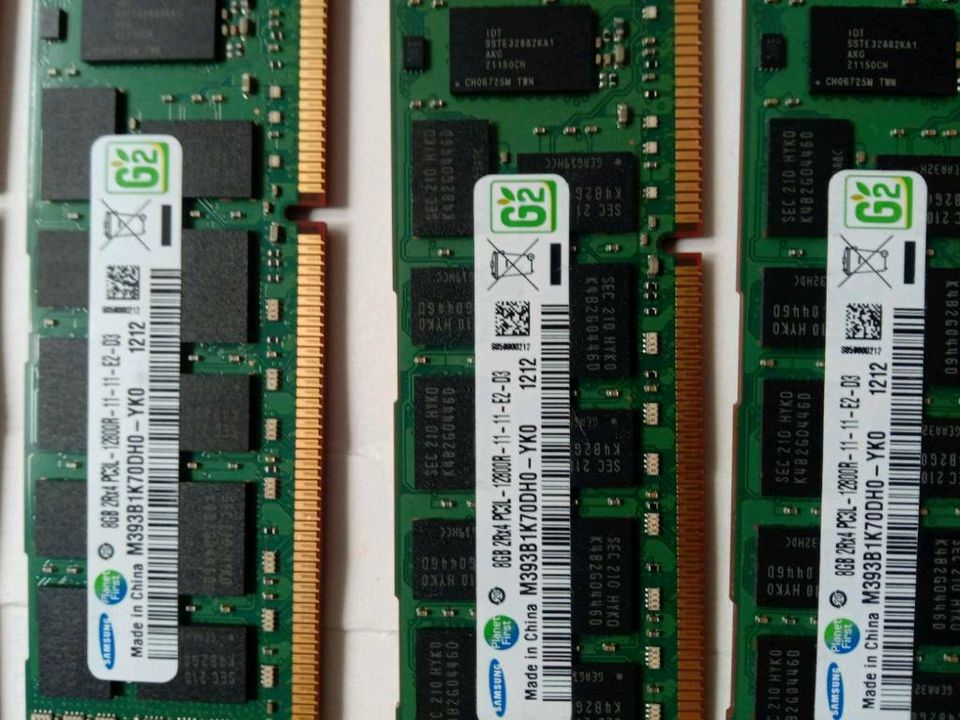 Arbeitspeicher 33x 8gb DDR3 1Rx4 / 2Rx4 PC3-12800R RDIMM RAM in Berlin