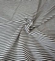 0,5 bis 4 Meter Jersey Streifen schwarz-weiß Hessen - Heidenrod Vorschau