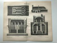 Glasbläser Siemens Industrie Handwerk antik Druck Zeichnung Bild Hessen - Kassel Vorschau