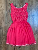 Ballkleid Abiball Kleid Lipsy Pailleten lachsfarben Gr. S/36 Bayern - Stockdorf Vorschau