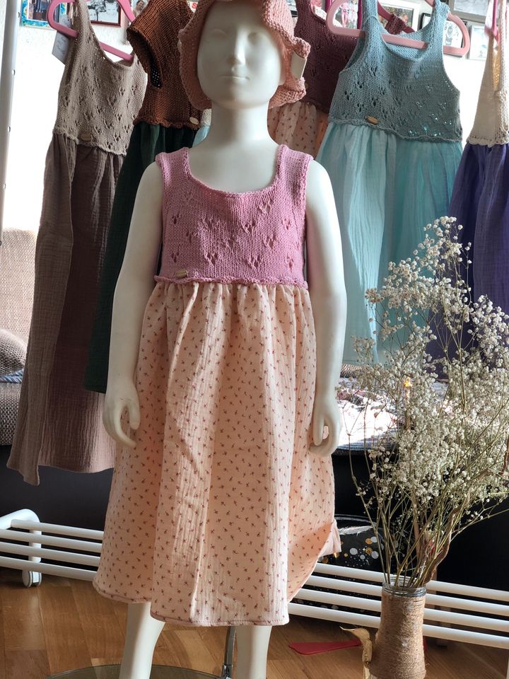 Kleid aus Musselin Musselinkleid Sommerkleid Gr. 86 92 98 104 Neu in Stuttgart