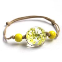 Armband echte Blüte - Gelb, Grün oder Blau Niedersachsen - Laatzen Vorschau