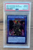 Yugioh Rotäugiger Dunkler Dragoner 1.Auflage Brol-DE PSA 10 Brandenburg - Retzow bei Nauen Vorschau