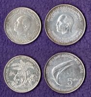 Tunesien - Silbermünze 1 und 5 Dinars 1970 / 1976 Dortmund - Brackel Vorschau