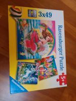 Puzzle, Meerjungfrauen, 3 x 49 Teile Bayern - Geisenhausen Vorschau