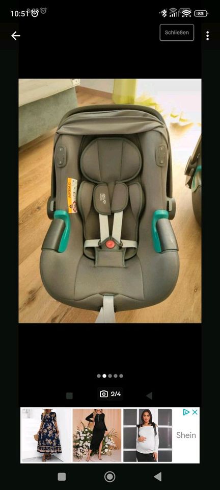 Babysafe Britax Römer iSENSE 100 Euro pro Safe in Elchingen