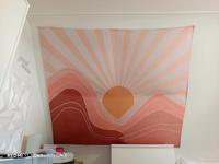 Wandtuch 180x200 Sonnenaufgang ✨ sehr guter Zustand Eimsbüttel - Hamburg Niendorf Vorschau