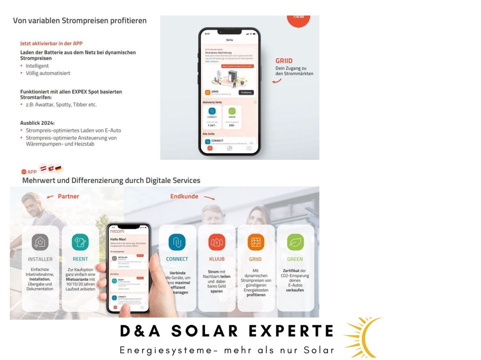 Sungrow 10 kW Solar-/PV-Anlage + 9,6 kWh Speicher | Schlüsselfertig | Sorglos-Paket | Solaranlage | Photovoltaik Anlage in Nordhorn