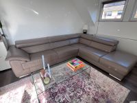 Ewald Schillig Ledercouch Leder Couch Beige Taupe Nordrhein-Westfalen - Heiligenhaus Vorschau