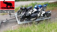 MOTORRADANHÄNGER MOTORRADTRAILER MIETEN LEIHEN FÜR 5 MOTORRÄDER Brandenburg - Hennigsdorf Vorschau