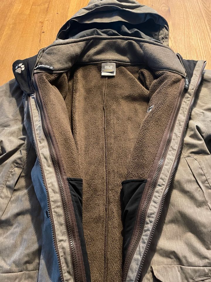 Jack Wolfskin 3in1 Parka Jacke Weste warm Winter Ski Größe XXL 48 in Böhl-Iggelheim