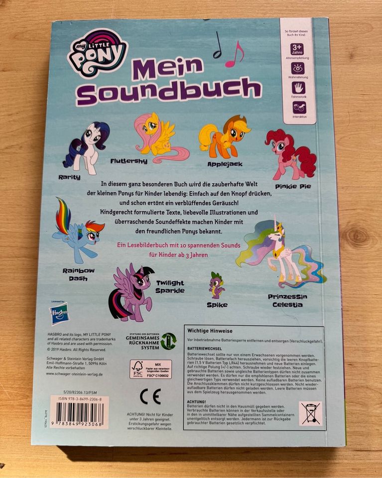 My Little Pony mein Sound Buch in Neuberend