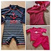 Paket Badeanzüge Swimwear UV Anzüge Gr. 74 80 Thüringen - Erfurt Vorschau