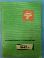 Original BetrAnl E-Listen Welger Aufsammelpresse AP 50 50D  1964 Nordrhein-Westfalen - Everswinkel Vorschau