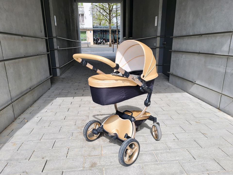 Mima Xari Kinderwagen | Gestell - Champagne | Sitz + Haube - Cham in München