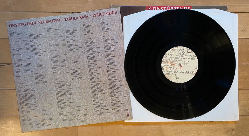 Einstürzende Neubauten - Tabula Rasa Vinyl Schallplatte in Trier