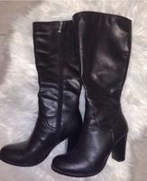 LASOCKI Damen Leder Stiefel Gr.39 schwarz edel Bayern - Mainburg Vorschau