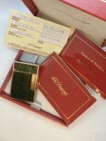 Orig. S.T. Dupont Feuerzeug Chinalack Ligne 2 Gold Etui & Karte Nordrhein-Westfalen - Moers Vorschau