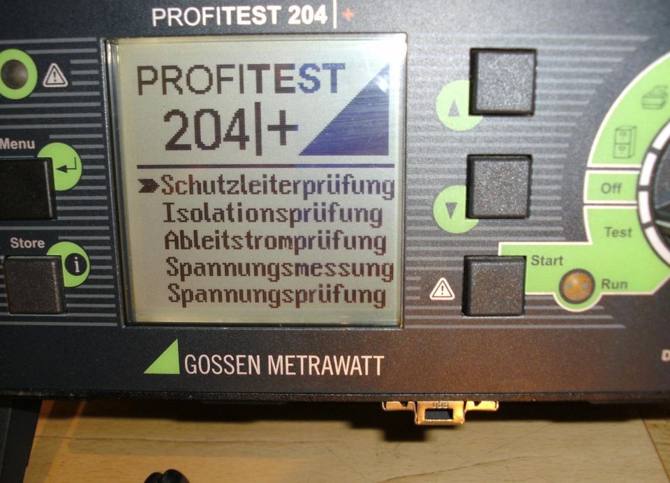 Gossen Metrawatt Profitest 204+ Prüfgerät EN60204-1 VDE 0113-1 in Karlsruhe